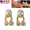 Unbranded 2PCS Brass Car Battery Terminal Connectors Top Post Battery
