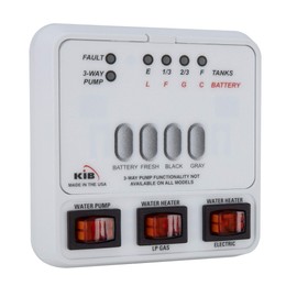 RV Tank Sensor Monitor Panel M23 | KIB Replacement | Includes Wire Harness Kit | Level Sensor | Fresh Water or Holding Tank Level Sensor (White)