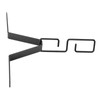 Gutter Clip for Rain Chain Iron V Shaped Drain Pipe