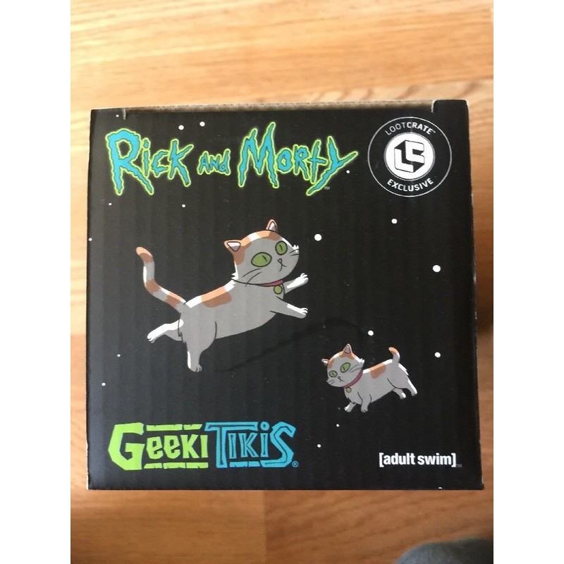 Rick and Morty Geeki Tiki Set Loot Crate DX Exclusive