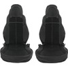 Kojem Seat Covers Set Compatible with 2005-2011 Corvette C6 Driver