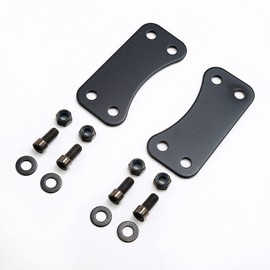 TCT-MOTORPARTS Front 21" Wheel Fender Riser Lift Brackets Fit for Harley Touring Models Road King Glide Electra Glide Street Glide 2014-2023