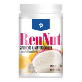Desacaf biotec Malteada En Polvo Rennut 1kg Desacaf Biotec Sabor FRUTOS TROPICALES