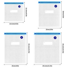 Sous Vide Bags Reusable 15 Pcs, BPA Free Resealable Vacuum Seal Bags for food with 5 Air Valves, 2 Seal Clips and 2 Sous Vide Clips for cooking, High Temperature Cooking, Food Refrigeration & Storage.