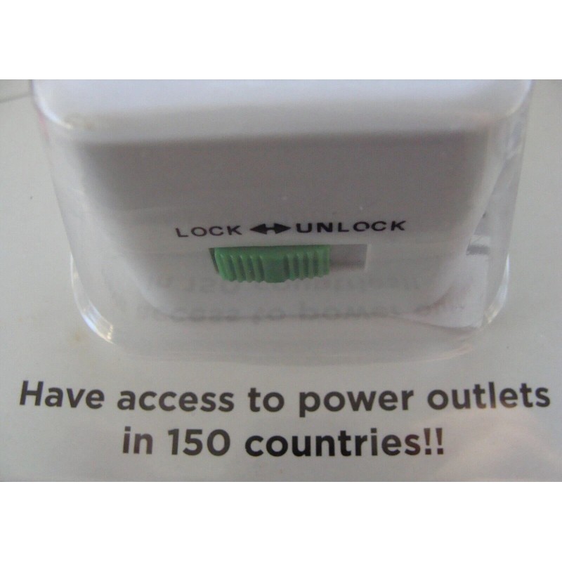 Samsonite NEW Samsonite Universal Power Adapter Access To Power Outlets