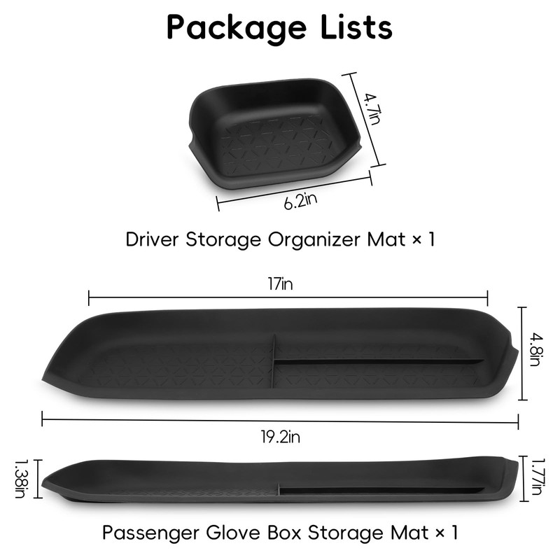 PIFOOG Driver Storage Organizer Tray Fit for Toyota RAV4 2025