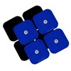 SensaMed - 32 Electrodos Parches Pads 5x5 Single Snap Compatible
