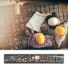 Printed Circuit Board Engineering Ruler, Multifunctional Ruler, 6Inch 15CM Printed