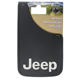 Jeep 9x15 Mud Guards, 9" x 15" Mud Guards by Plasticolor (000491R01)