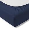 Estella Maco Jersey Fitted Sheet 200 x 200 CM Sapphire
