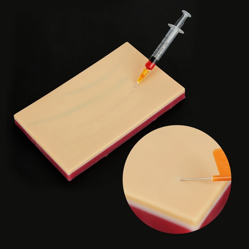 Injection Suture Training Human Skin Pad Repeated Model for Student
