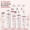 4-in-1 Electric Hair Remover for Face & Body – USB