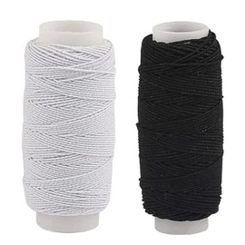 Premium Elastic Sewing Thread 2-Pack, 30m Each, Strong and Stretchable for Sewing, Crafting, and DIY Projects – Ideal for Fabric, Quilting, Knitting, and More