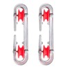 Heavy Duty Clothesline Pulley Kit - 2 Pack Tensioner Separator