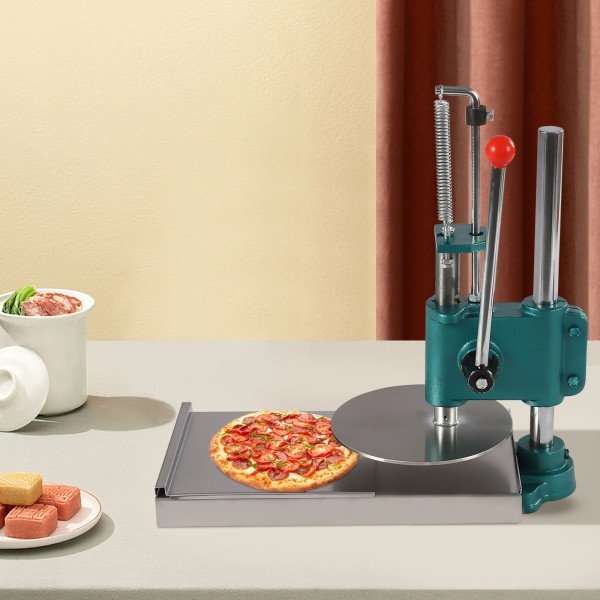 9.5" Pizza Dough Press Machine Manual Household Pizza Press w/