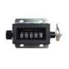 Tiardey Mechanical counter, 5-digit mechanical resettable manual hand pull counter