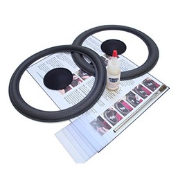Complete Dahlquist 10" Speaker Foam Surround Repair Kit - DQ10, DQ20-10 Inch