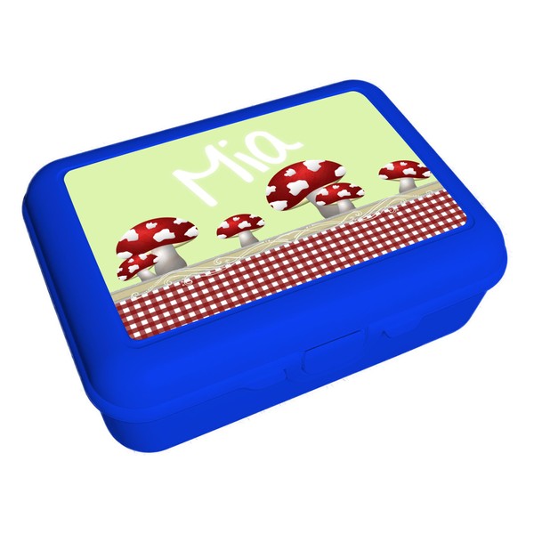 CreaDesign, Children's lunch box, lunch box, blue with compartments insert,