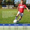 Soccer Football shin Guards with Low-Profile Flexible Super Protection,Great for
