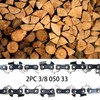 2PC 8 Inch Polesaw Chain for Sun Joe SWJ800E SWJ806E