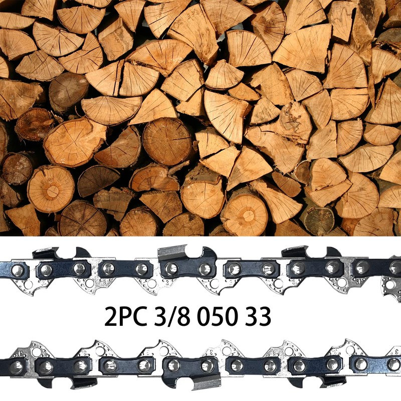 2PC 8 Inch Polesaw Chain for Sun Joe SWJ800E SWJ806E