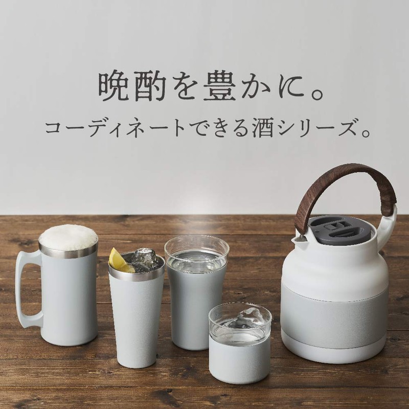 Doshisha DNHT-400WH Tumbler, White, 13.5 fl oz (400 ml)