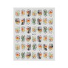 Generic Fall Leaf Thanksgivin Nail Sticker Geometric Lines Pumpkins Fox