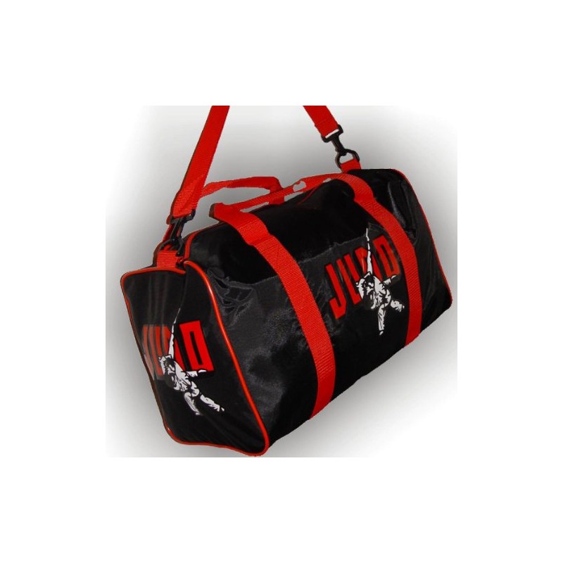 BAY Judo Sports Bag Black/Red Martial Arts Bag Training Bag