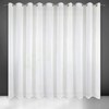 Eurofirany Lucy Voile Curtain, White, 400 x 250 cm