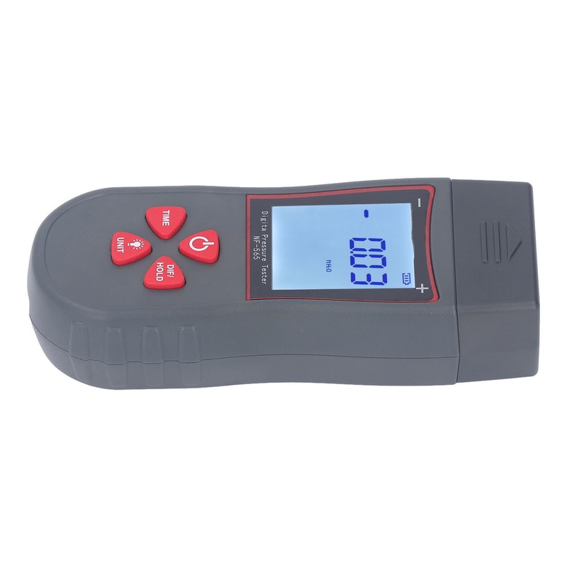 Digital Differential Pressure Gauge High Accuracy Air Gas Pressure Tester