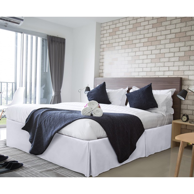 Utopia Bedding Valance Sheet Super King - Soft Brushed Polyester-Microfibre