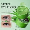 Augenpads, 60PCS Aloe Vera Augenmaske Gegen Augenringe, Collagen Essence Eye