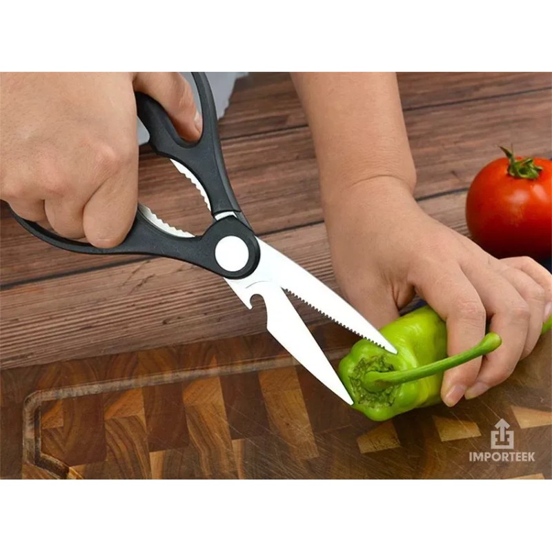 Importeek Set Juego Cuchillos Pelador Tijeras Cocina Chef Profesional