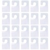 Jomevia Clear Self Adhesive Hang Tabs Hooks Plastic Display Hand