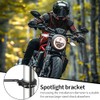 Work Light Bracket Universal 2 Pieces Headlight Mounts Motorcycle 38-60