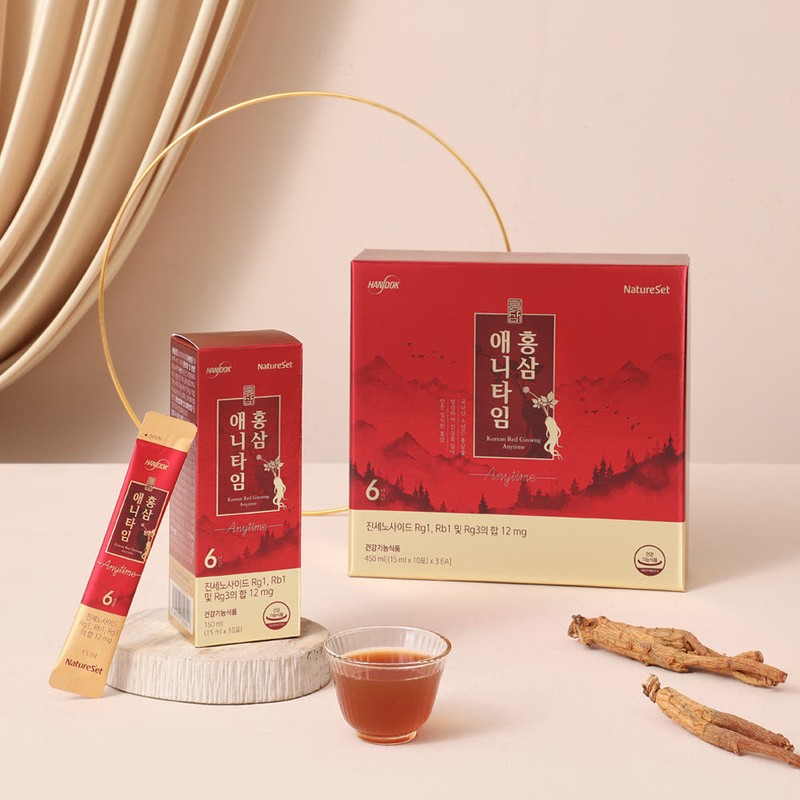 Nature Set Red Ginseng Anytime 15ML 30 packets, 1 unit