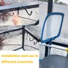 2 Pack Pool Pole Hanger/Hook, Pool Cleaning Tool Holder and
