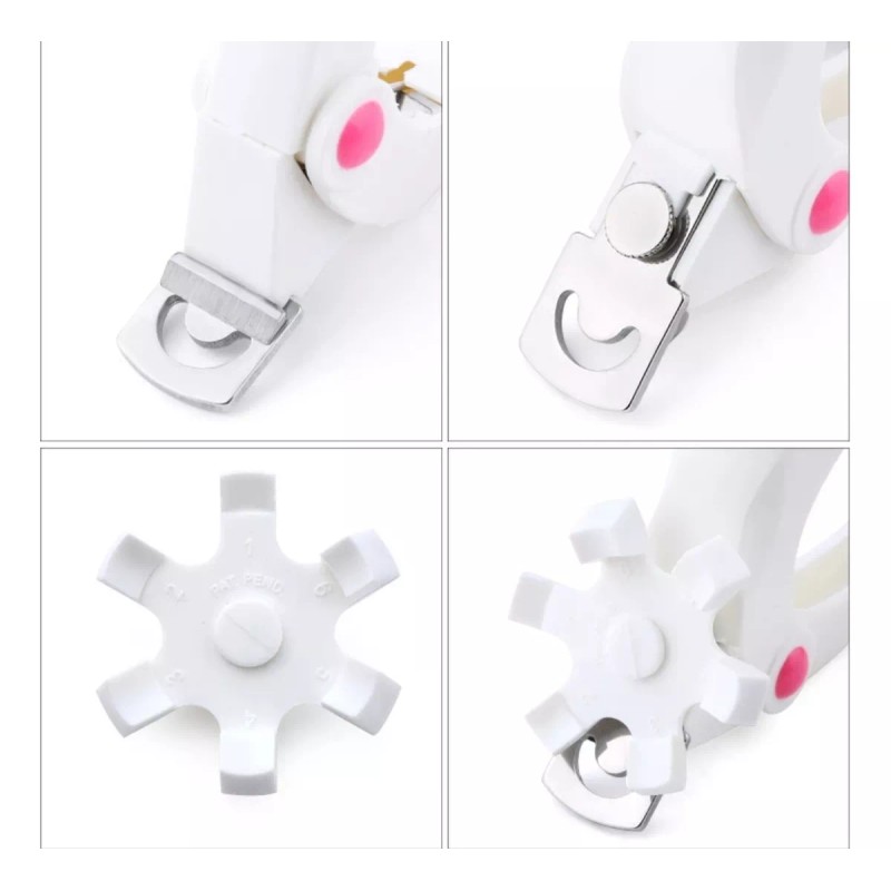 Corta Tip Para Uñas Postizas Con Guía Precisión Profesional