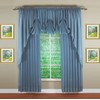 Today's Curtain Emelia Original Voile Swagger Pair 63", Wedge Blue,