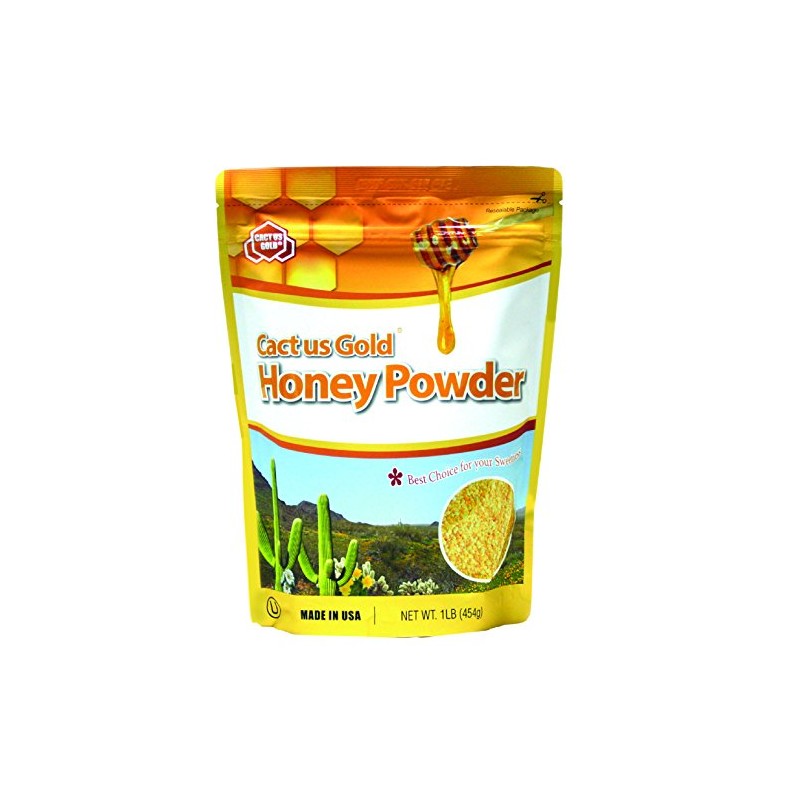Cactus Gold Honey Powder, 16 Ounce Units (Pack of 5)