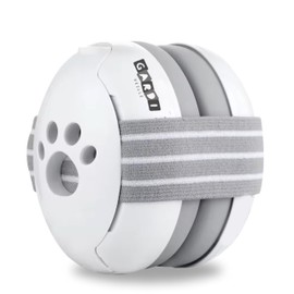 GARDI VEILLE Noise Cancelling Headphones for Babies, Excellent and Comfortable Hearing Protection up to 36 Months, CE Certified, Noise Reduction 25 dB for Travel and Parties, White, White, Unit size