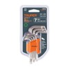 Truper TORX-7C, Juego de llaves Torx, 7 piezas con organizador