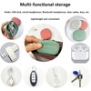 CIXVOEMK CIXVOEMK Silicone Headphone Organizer-Data Cable Storage Case-Mini Key Box-Portable