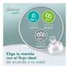 Evenflo Mamila Evenflo Advanced Tetina Cuello Ancho Flujo Lento 2pz