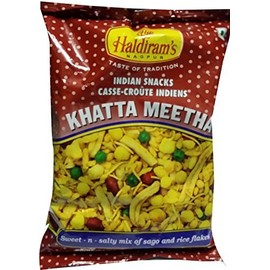Haldiram Khatta Meetha Sweet and Spicy Snack Mix, 7 Ounce