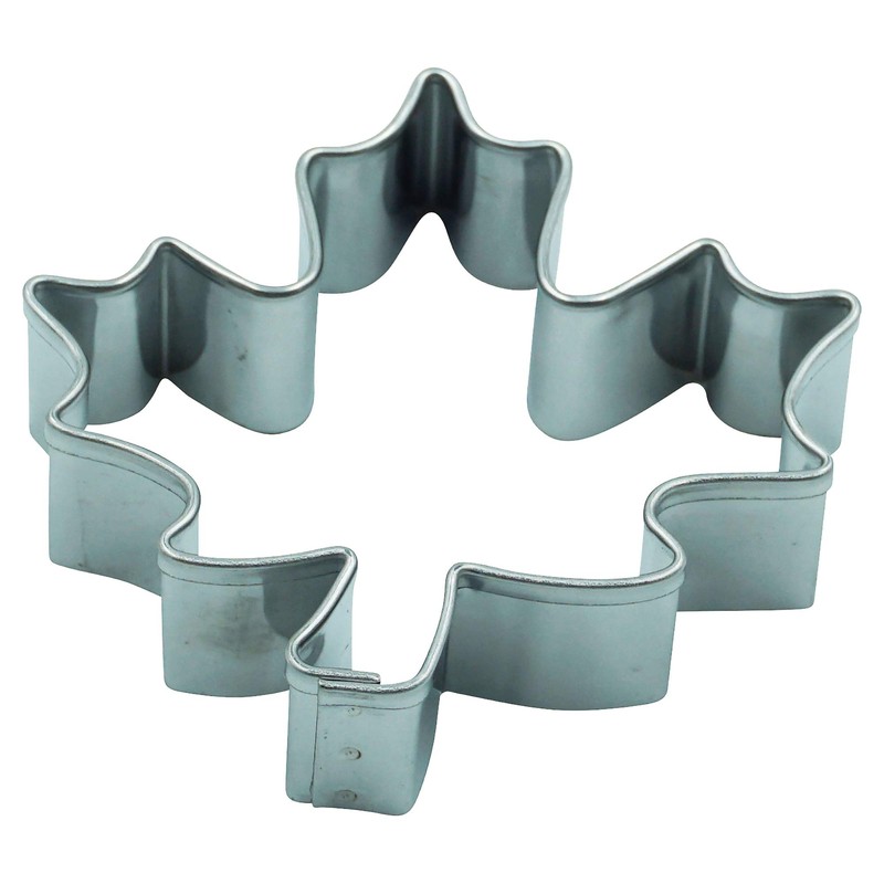BekkiB - 3er Set "Blätter" Ausstechformen Eiche, Ahorn, Gingko -