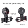 Amblee Binoculars Phone Adapter - Universal Smartphone Mount Compatible with