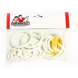 Game Room Guys Bally Black Pyramid Pinball White Rubber Ring Kit