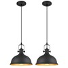 Audickic 2-Pack Pendant Lights Kitchen Island, Farmhouse Hanging Lights Fixtures