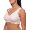 frugue Women's Post Surgery Bra with Pockets Posture Support Corrector